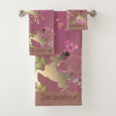 Rennes et flocons de neige avec nom (En situation)