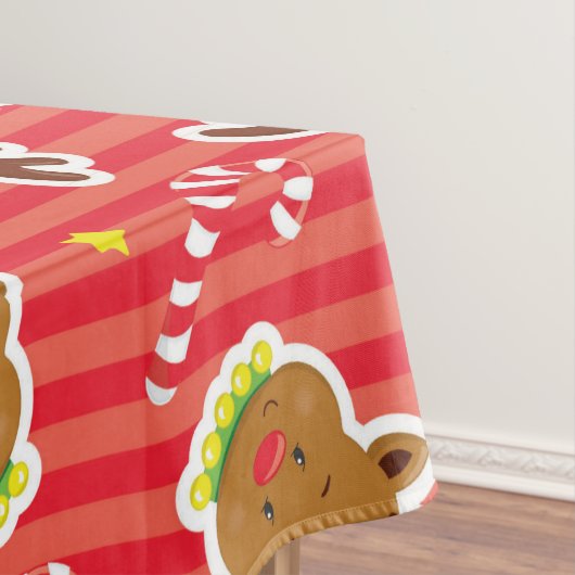 Rennes et Sucres de canne nappes de Noël (In Situ)