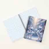 Rennes Jouant Avec Carnet De Boules De Neige (Intérieur)