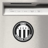 Rennes Round Emblem Magneet (Insitu (Vaatwasser))