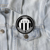 Rennes Round Emblem Ronde Button 7,6 Cm (In situ)