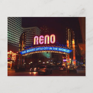 Reno Arch Sign #1 Briefkaart