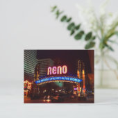 Reno Arch Sign #1 Briefkaart (Staand voorkant)