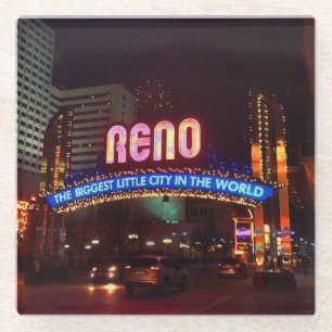 Reno Arch Sign #1 Glass Onderzetter