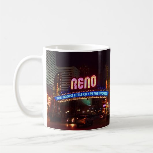 Reno Arch Sign #1 Mok (Links)