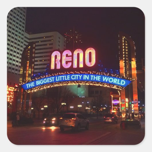 Reno Arch Sign #1 Stickers (Voorkant)