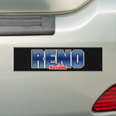 Reno Bumper Bumpersticker (Op auto)