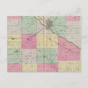 Reno Coand Plevna, Kent, Elmer, Kansas Briefkaart