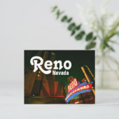 Reno Downtown Briefkaart - Whitney Peak (Staand voorkant)