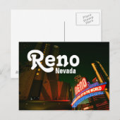 Reno Downtown Briefkaart - Whitney Peak (Voorkant / Achterkant)