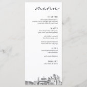 Reno Mariage Dinner Menu (Devant)