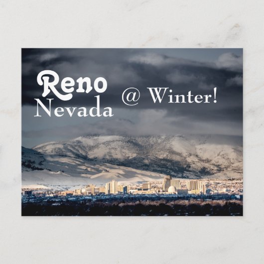Reno Nevada @ Briefkaart (Voorkant)