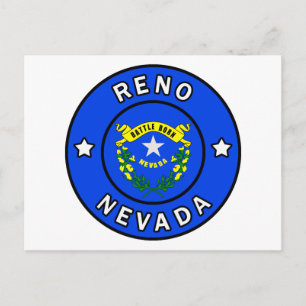 Reno Nevada Briefkaart