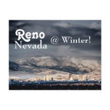 Reno Nevada @ Carte postale hiver