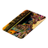 RENO NEVADA  COLORFUL WATERVERF ART. MAGNEET (Linkerzijde)