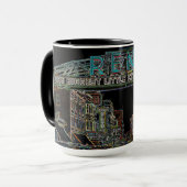 RENO NEVADA COLORFUL WATERVERF ART. MOK (Voorkant links)