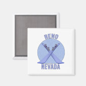 Reno, Nevada Magneet (Voorkant / Achterkant)