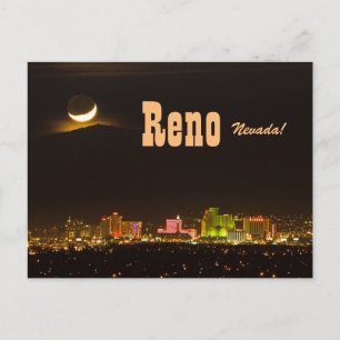 Reno Nevada New Moon Briefkaart