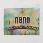 Reno Nevada Post Card Briefkaart (Voorkant)