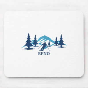Reno Nevada Ski Resort Skiën Skier _1 Muismat