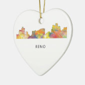 RENO, NEVADA SKYLINE WB1 - KERAMISCH ORNAMENT (Links)