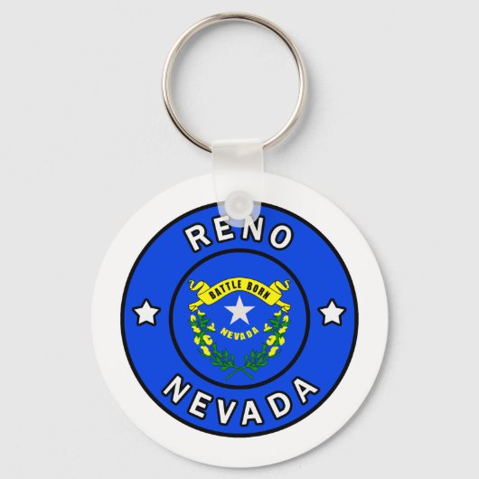 Reno Nevada Sleutelhanger (Voorkant)