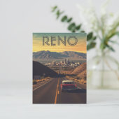 Reno Nevada Travel Briefkaart (Staand voorkant)