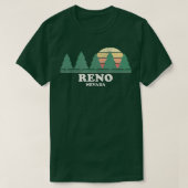 Reno NV  Throwback Retro 70s Design T-shirt (Design voorkant)