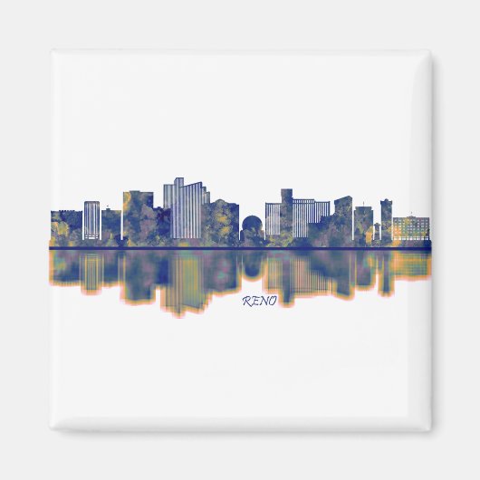 Reno Skyline Magneet (Voorkant)