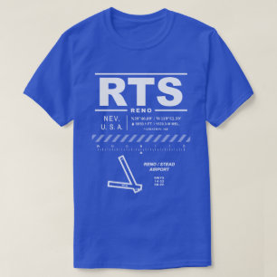 Reno Stead Airport RTS T-shirt