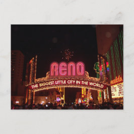 Reno The Bigmost Little City in World Sign Briefkaart