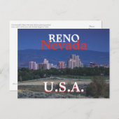 Reno U.S.A. Briefkaart (Voorkant / Achterkant)