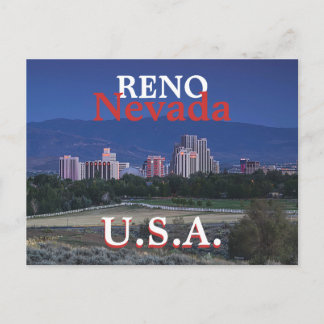 Reno U.S.A. Briefkaart