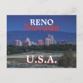Reno U.S.A. Carte postale (Devant)