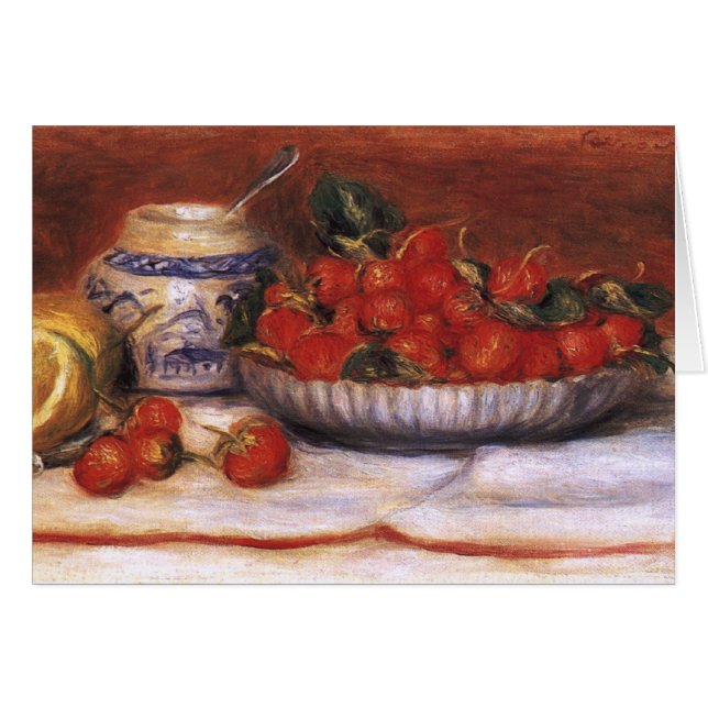 Renoir: Aardbeien (Voorkant Horizontaal)