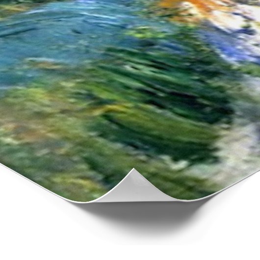 Renoir - Algerijns landschap Poster (Hoek)