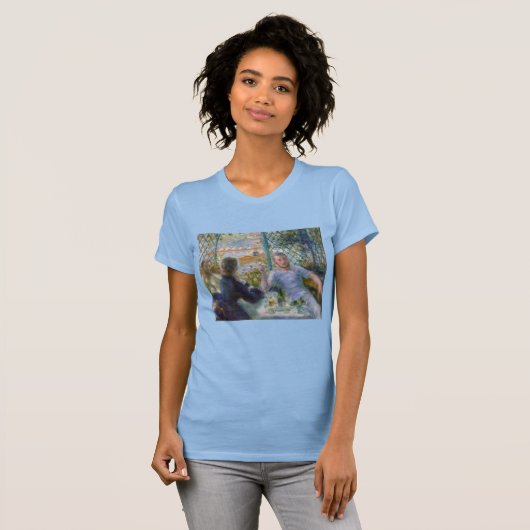 Renoir Art - Lunch in Restaurant Fournaise T-shirt (Voorkant volledig)
