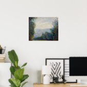 Renoir Auvers Valley Oise River Painting Poster (Thuiskantoor)