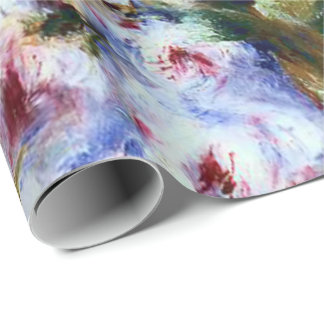 Renoir Beauful Rose Bouquet Cadeaupapier