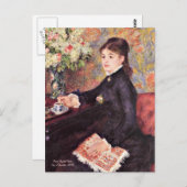 Renoir - Beker van Chocolade, 1878 Briefkaart (Voorkant / Achterkant)