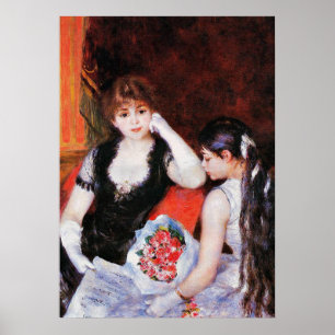 Renoir - Bij het concert - Loge in de Opera Poster
