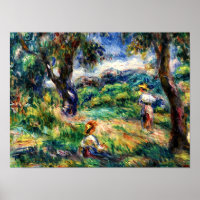 Renoir - Blauw landschap