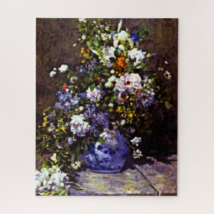 Renoir - Blue Vase Legpuzzel