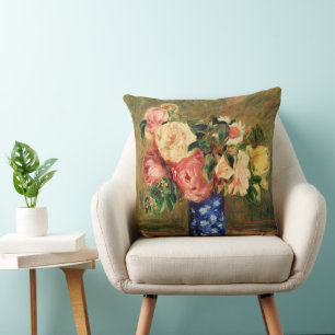 Renoir - Boeket Rozen Kussen