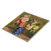 Renoir - Boeket Rozen Tegeltje (Zijkant)