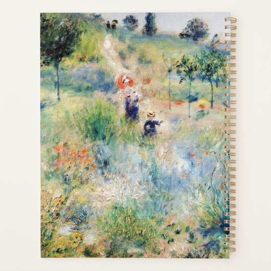 Renoir - Chemin menant à travers l'herbe haute (Dos)
