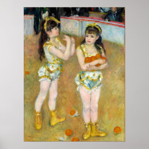 Renoir - Cirque Acrobat Francisca en Angelina Poster