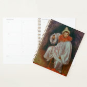 Renoir Clown Pierrot Blanc Painting Planner (Devant avec enveloppe)