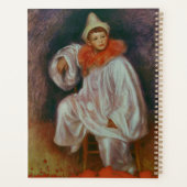 Renoir Clown Pierrot Blanc Painting Planner (Dos)