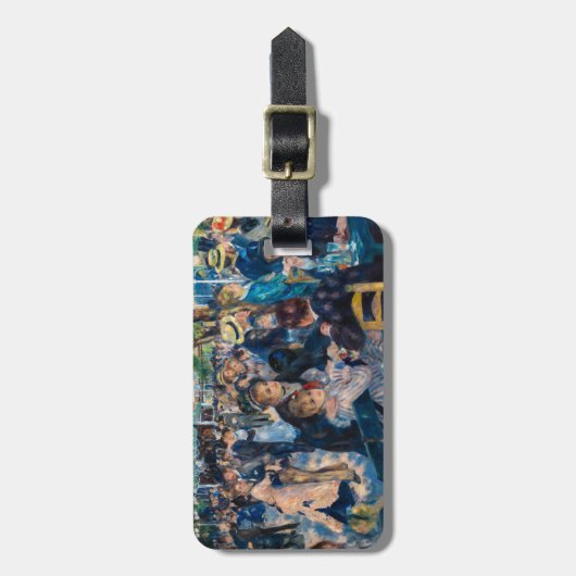 Renoir - Dance at Le Moulin de la Galette Bagagelabel (Voorkant verticaal)